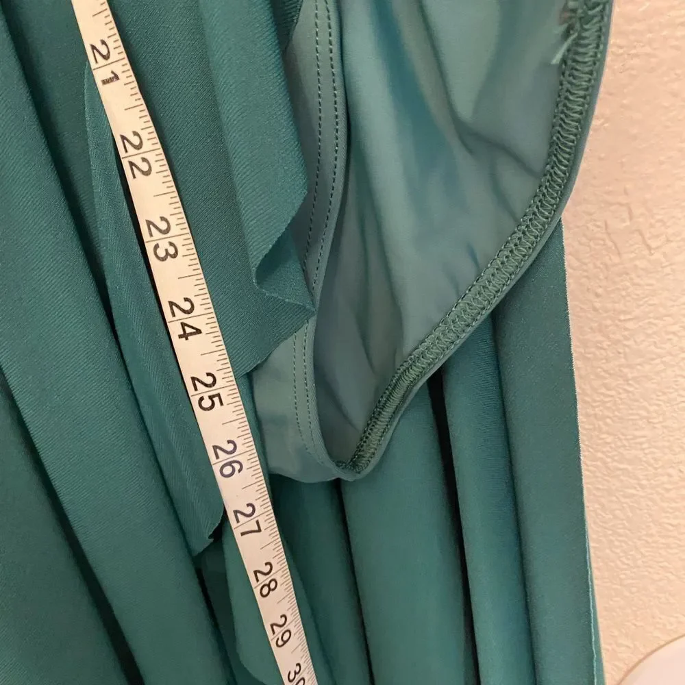 WEISSMAN Dance costume maxi dress lyrical Emerald green I Found You 11001 SA